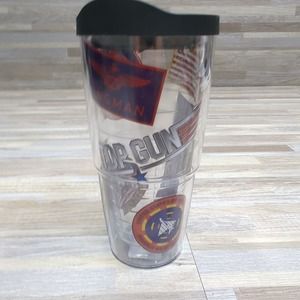 Tervis 24 oz Tumbler - Top Gun Special Edition BPA Free & Made In USA with Lid